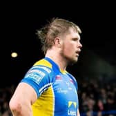 Prop Tom Holroyd is one of three Leeds Rhinos players sidelined by a long-term concussion. Picture by Allan McKenzie/SWpix.com.