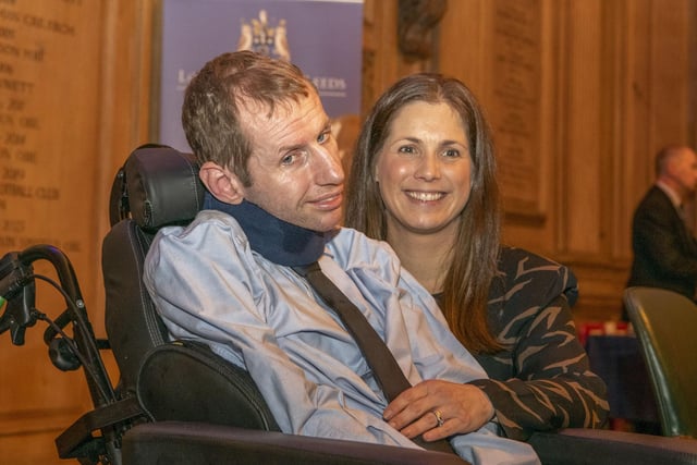 Rob received the Honorary Freedom of the City of Leeds at a special meeting of Leeds City Council at Leeds Civic Hall in recognition of his fundraising work.
