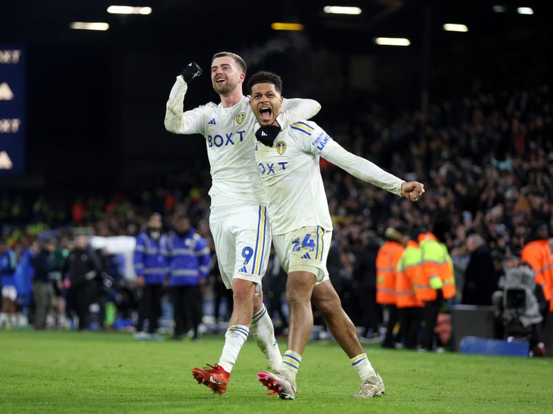 8 - Made a big difference, giving Leeds a target to hit. He annoyed defenders, pressed the keeper and has a claim to the third goal.