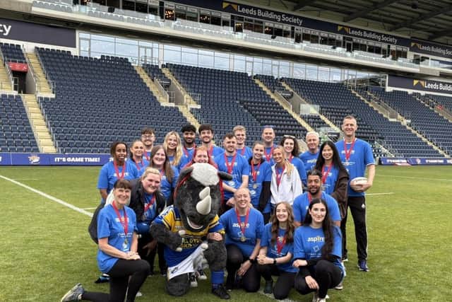 Chadwick Lawrence Team at Aspire Tag Rugby Event