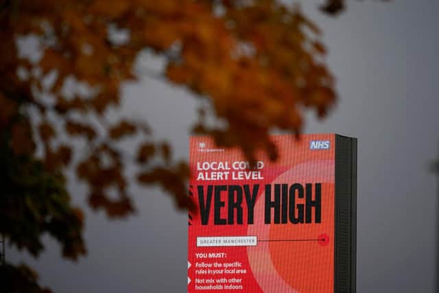 Health Secretary Matt Hancock has announced the tiers into which local authorities in England will be placed until mid-December (Photo: Christopher Furlong/Getty Images)