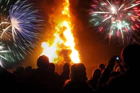 Bonfire Night at Roundhay Park, Leeds. (Pic credit: Simon Hulme)