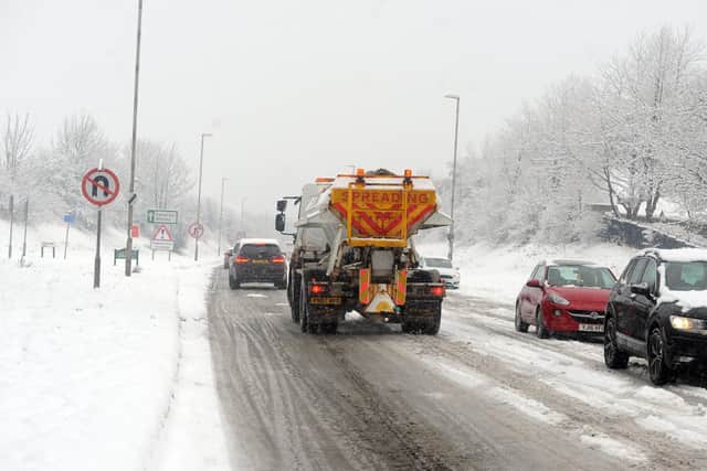 Snow and freezing conditions are forecast for Leeds in the week ahead. Picture: Tony Johnson