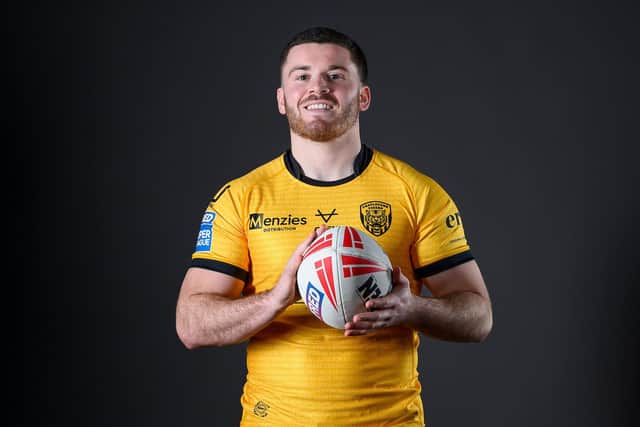 Castleford Tigers' Aiden Doolan has joined Hunslet RLFC on loan. Picture by Allan McKenzie/SWpix.com.