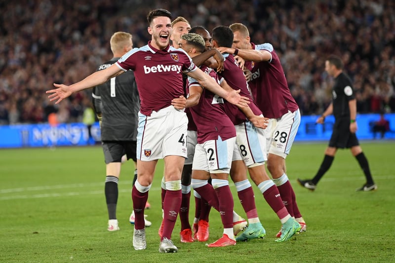 Total squad value: £319.28
MVP: Declan Rice
Average age: 28.9
Foreign players: 17