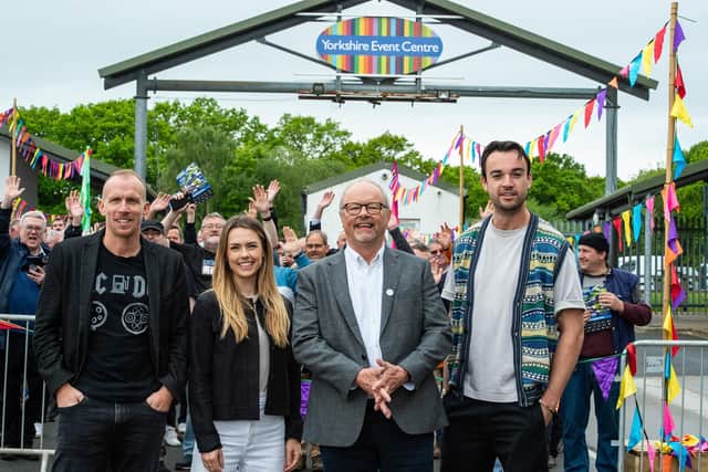 The team behind the show which is coming to Harrogate