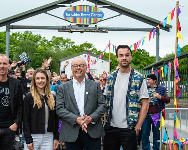 The team behind the show which is coming to Harrogate