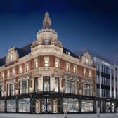 How the former Debenhams building in Leeds will look if Flannels is granted permission to make alterations. Picture: Argent Design Limited