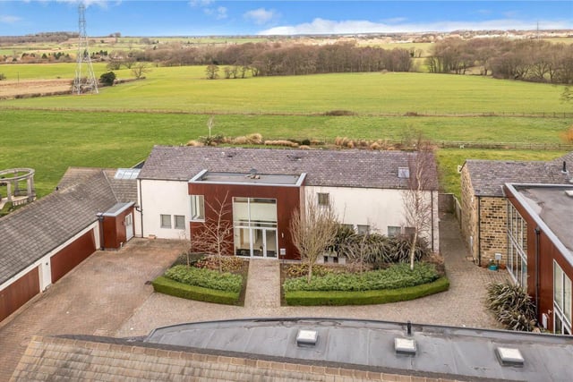 Accessed via remote controlled gates, a 500m long private driveway provides access to this select cluster of properties, all presented with style and elegance.