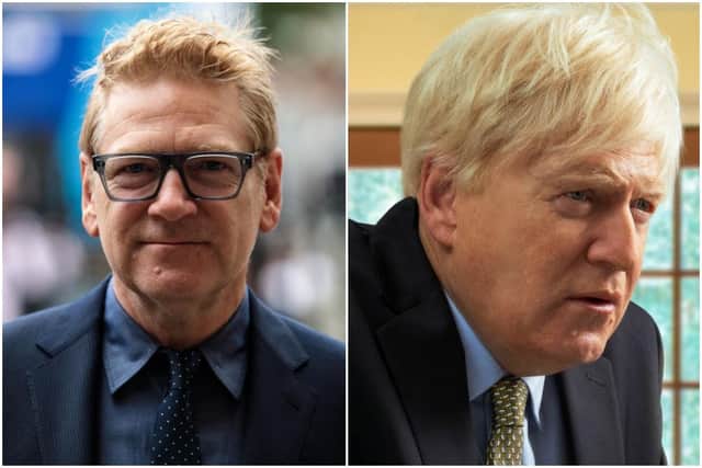 Branagh has been cast as Boris Johnson in Sky's new drama 'This Sceptred Isle' (Picture: Getty Images/Sky)
