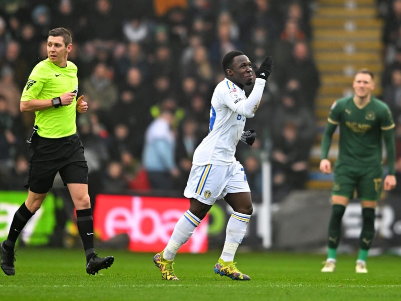 8 - The way he took the goal shows the level of confidence he's playing with. Leeds' best outlet for the ball for most of the afternoon. Worked back to help out defensively.