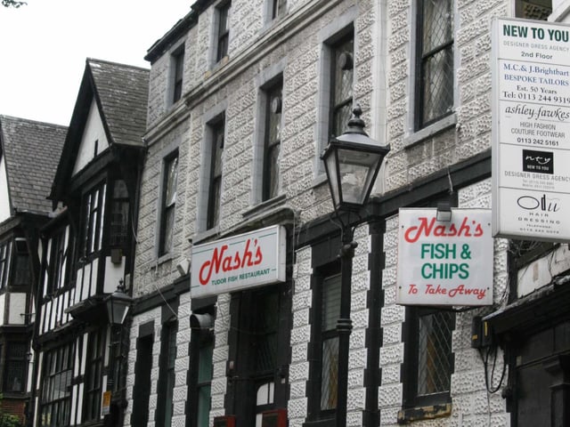 Nash's has been in the fish and chip business since 1924. It's restaurant on New Briggate is known for its cosy atmosphere and delicious food.