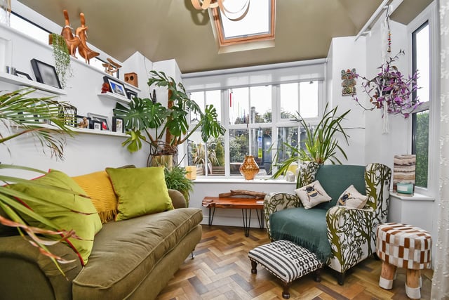 The real showstopper of this property, however, is the stunning conservatory extension, providing a bright and airy space for year-round enjoyment, with French doors opening onto the rear landscaped garden.