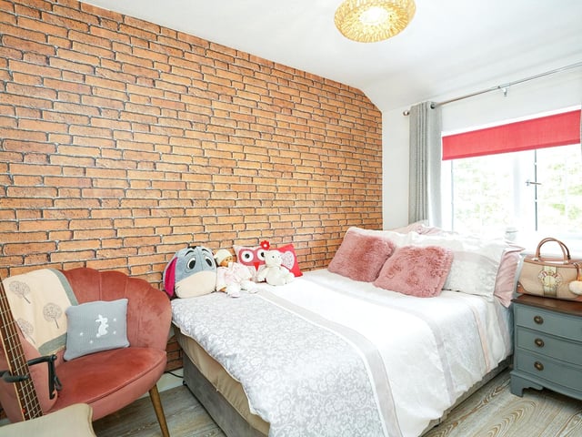 At the first floor level, there are three good sized bedrooms and a luxury bathroom.