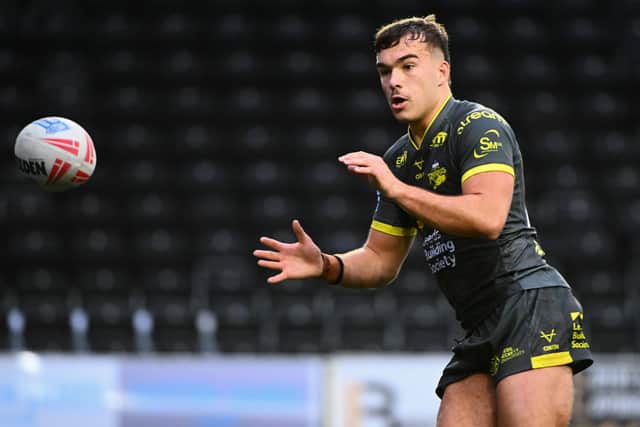 Presley Cassell is in Leeds Rhinos' 21-man squad for this evening's derby against Bradford Bulls at Odsal, having played there on loan for Huddersfield Giants two weeks ago. Picture by Olly Hassell/SWpix.com.