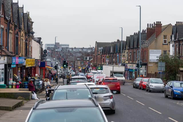 The business owner said that levels of gang violence in Harehills has become "too much" and he is considering closing. Photo: James Hardisty