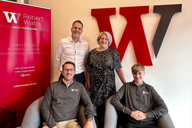 The family team at Robert Watts Estate Agents.