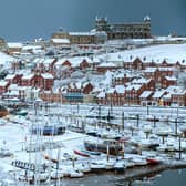 The seaside town of Whitby on the North Yorkshire coast awoke to a blanket of snow in 2010