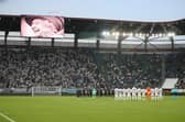 MISSED OPPORTUNITY: For special tributes to Her Majesty The Queen, Elizabeth II, shown on the big screen as hosts FC Zurich took on Arsenal in Switzerland in Thursday night's Europa League clash, say the FSA. Photo by Christian Kaspar-Bartke/Getty Images.