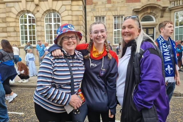 Jean Smith, left, Mia Kelsey Smith, centre, and Emma Smith,