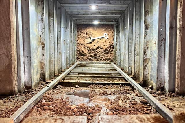 Dave decided to build his own underground bunker modeled after World War II’s famous ‘Great Escape'.