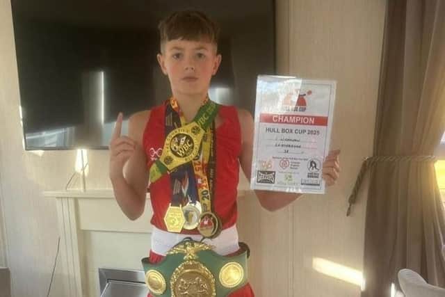 Isaac Nicholson is making a name for himself in the boxing world.
