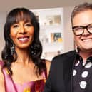 Host Alan Carr and series judge Michelle Ogundehin follow the journey of ten talented interior designers competing for one life-changing contract with their dazzling designs