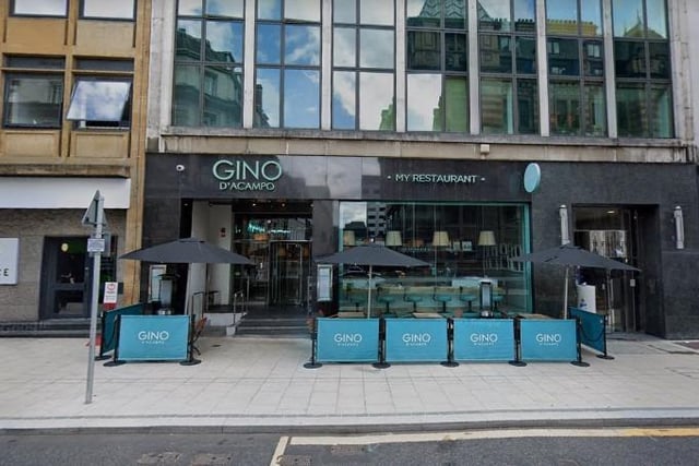 A customer at Riva Blu, now in the site of the former Gino D'Acampo restaurant (pictured), said: "Really lovely meal ate all of it our waiter was very nice and helpful as my mum didn’t know what to pick so he recommended some of the food options to my his name was Jimmy. Very beautiful restaurant as well."