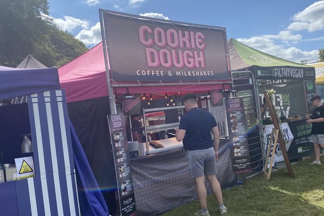 If you have a sweet tooth and want cookie dough or a milkshake, or you are weary from partying and need a coffee, this stall may be for you.