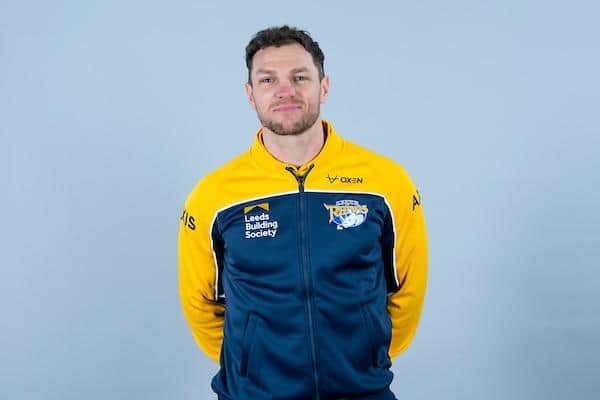 Scott Grix will be in charge of Leeds Rhinos for Friday's game agianst Leigh, along with fellow assistant-coach Chev Walker. Picture by Allan McKenzie/SWpix.com