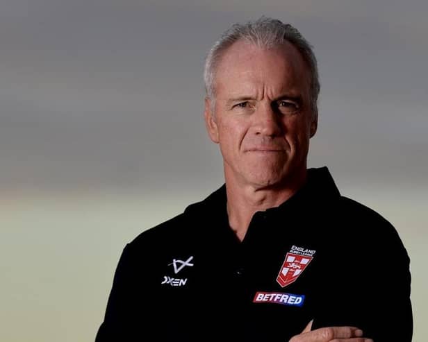 New England coach Brian McDermott. Picture by RFL.
