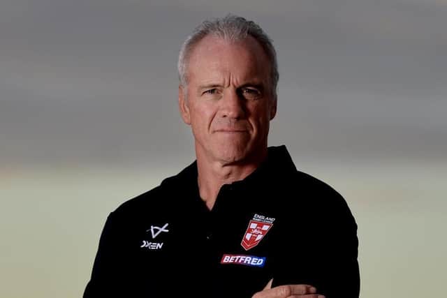 New England coach Brian McDermott. Picture by RFL.