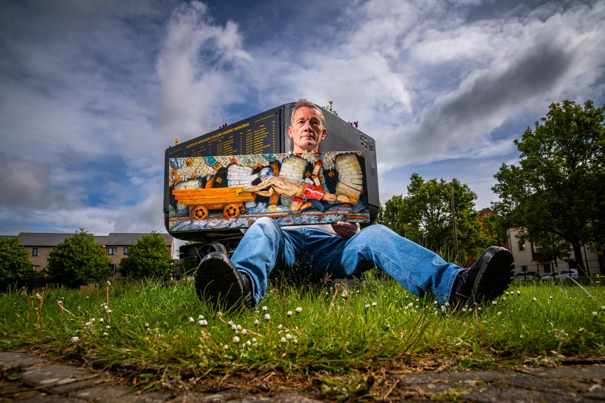 Meet the former miner and artist who has been quietly capturing life underground 