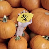 Pick up a pumpkin for 75p.