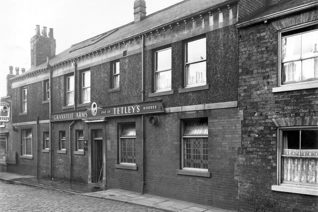 The Granville Arms on Granville Terrace. This was a Tetley's public house and had a back entrance on Napier Street.