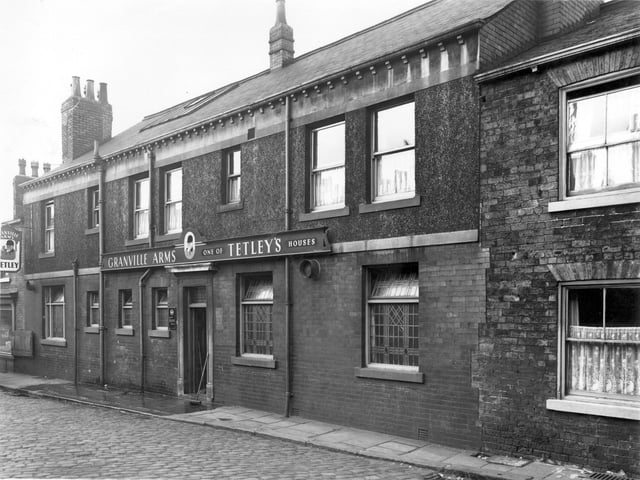 The Granville Arms on Granville Terrace. This was a Tetley's public house and had a back entrance on Napier Street.