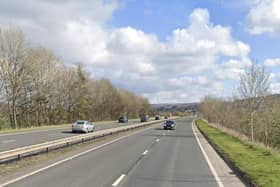 The crash took place on the A629 - please not the image may not show the exact incident location. Image: Google Street View