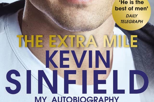 The cover of Kwevin Sinfield's autobiography The Extra Mile.