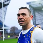 Kevin Sinfield seen at Leeds Rhinos' AMT Headingley Stadium this month following his latest endurance challenge to raise funds and awareness for MND causes. Picture by Olly Hassell/SWpix.com.