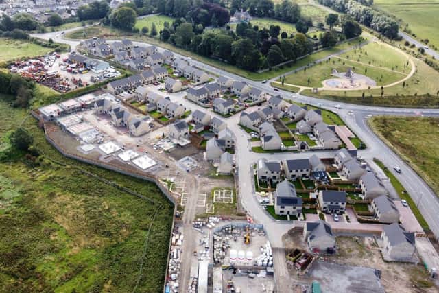 Flying high - the latest aerial view of Bellway Homes' Clifford Gardens development in Skipton