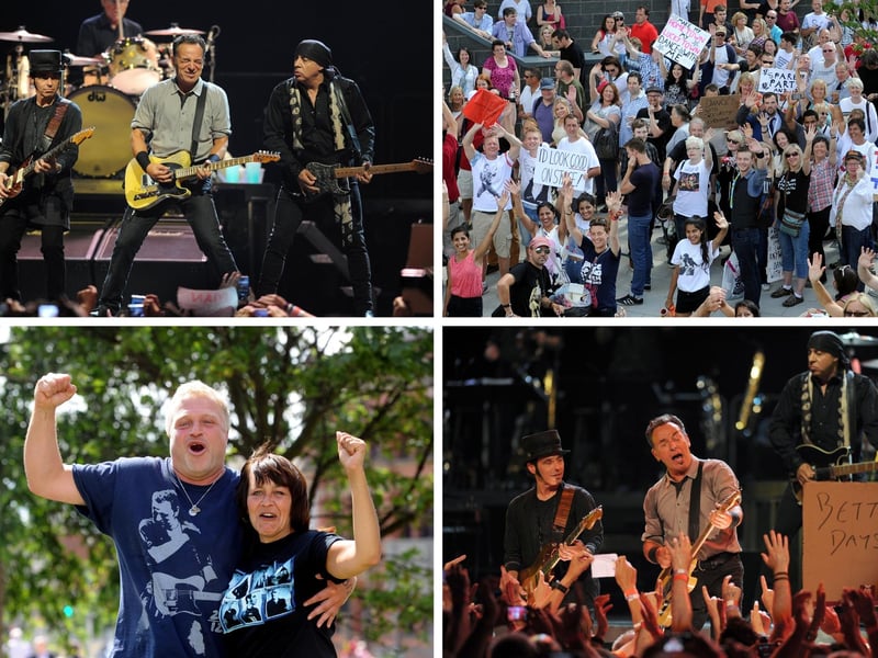 It's been 10 years since Bruce Springsteen and the E Street Band played the first concert at the First Direct Arena