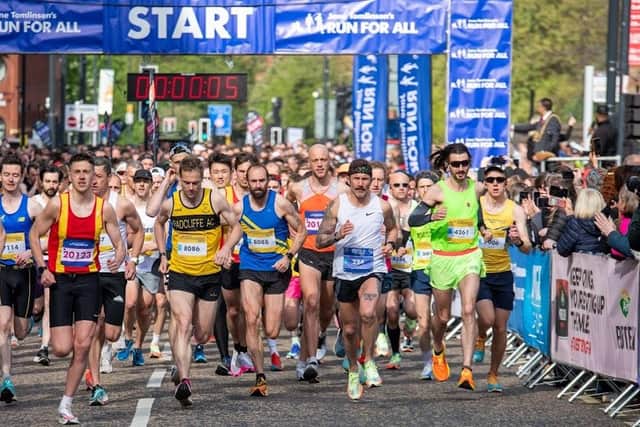 The city's first marathon in 20 years will take place on the same day as the Leeds Half Marathon.