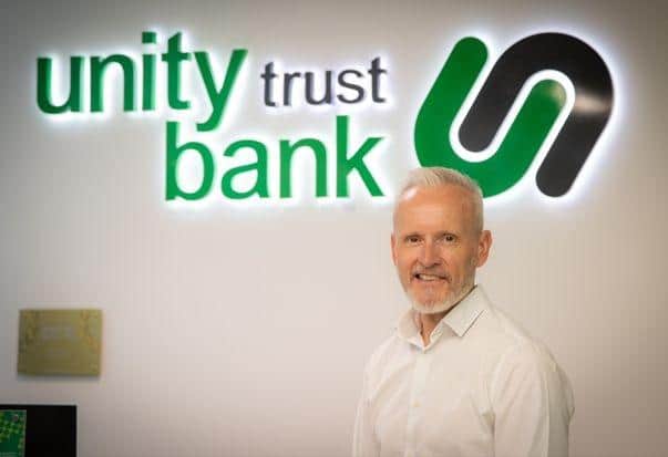 Above: Scott Hutchinson, Regional Director (North & Scotland) at Unity Trust Bank.