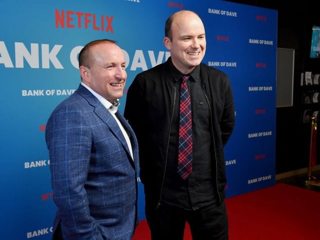 The Bank of Dave is the story of Dave Fishwick, who set up a community bank for local businesses, battling London finance institutions. Most of the filming took place around Leeds, Bradford and Wakefield.