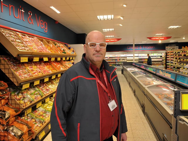 Store manager Steve Perkins is in charge of the Oakwood branch.