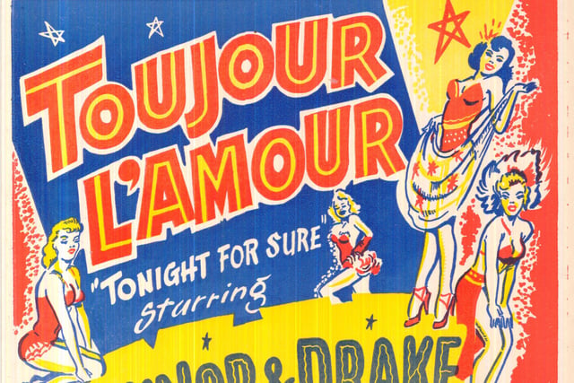 July 1957 and audiences at the Empire Theatre were looking forward to a new high speed Parisienne peep-show.  It featured the exotic Abul La Fleur, a sensation of two continents whose act included Europe's greatest 'shake' dance.