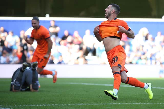 PERFECT START: For Leeds United's next opponents Ipswich Town as Conor Chaplin celebrates the only goal of the game in Saturday's Championship success at Queens Park Rangers. Photo by Steve Bardens/Getty Images.