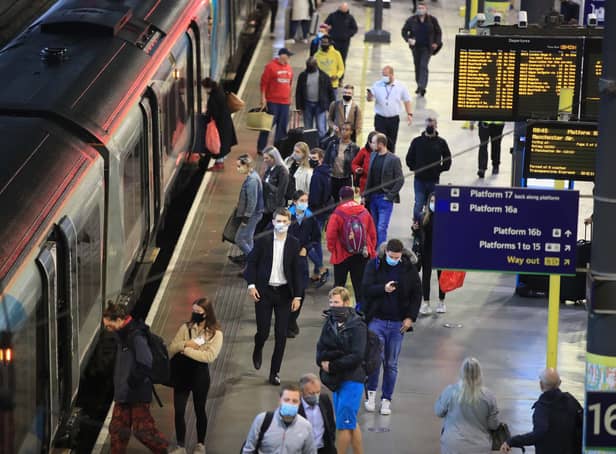 Network Rail has announced a “very limited” timetable running between 7.30am and 6.30pm across England. Picture: Danny Lawson/PA Wire.