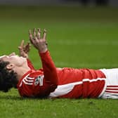 NIGHTMARE RUN: For Leeds United loanee Brenden Aaronson, above, and Union Berlin. Photo by JOHN MACDOUGALL/AFP via Getty Images.