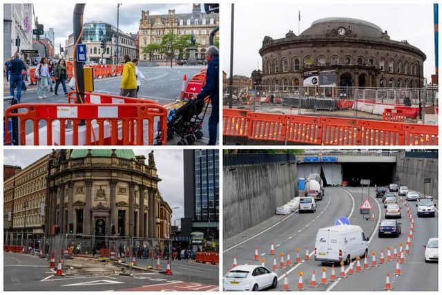Just some of the roadworks in Leeds.